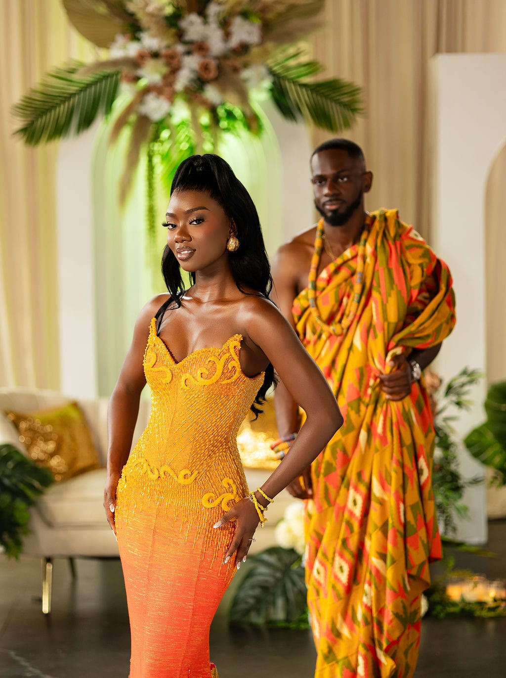 Aces of Hearts: Abena & Ayo's Akan–Yoruba Wedding · 8