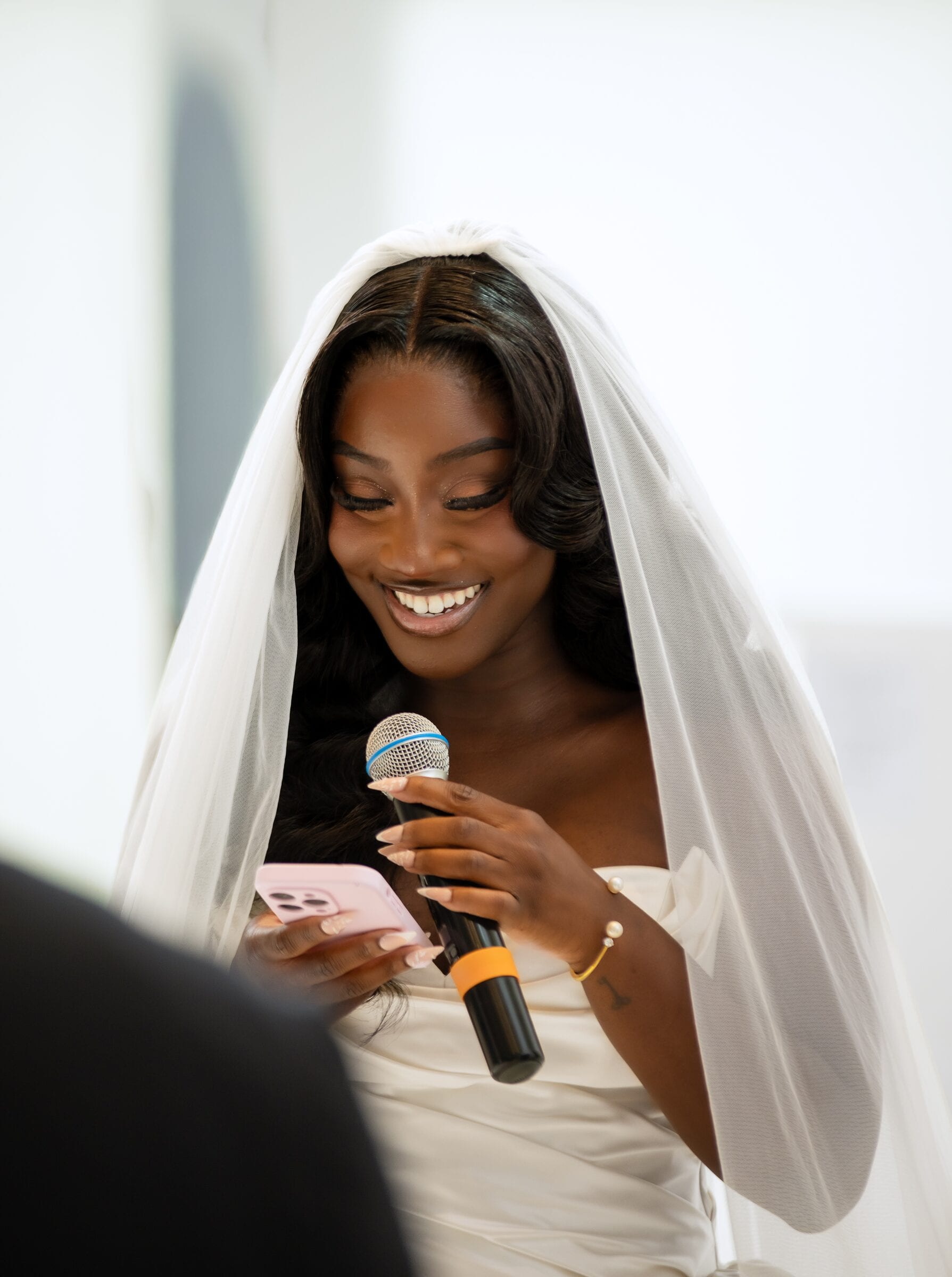 Behind the Fan: Henry & Genevieve's Virginia Wedding