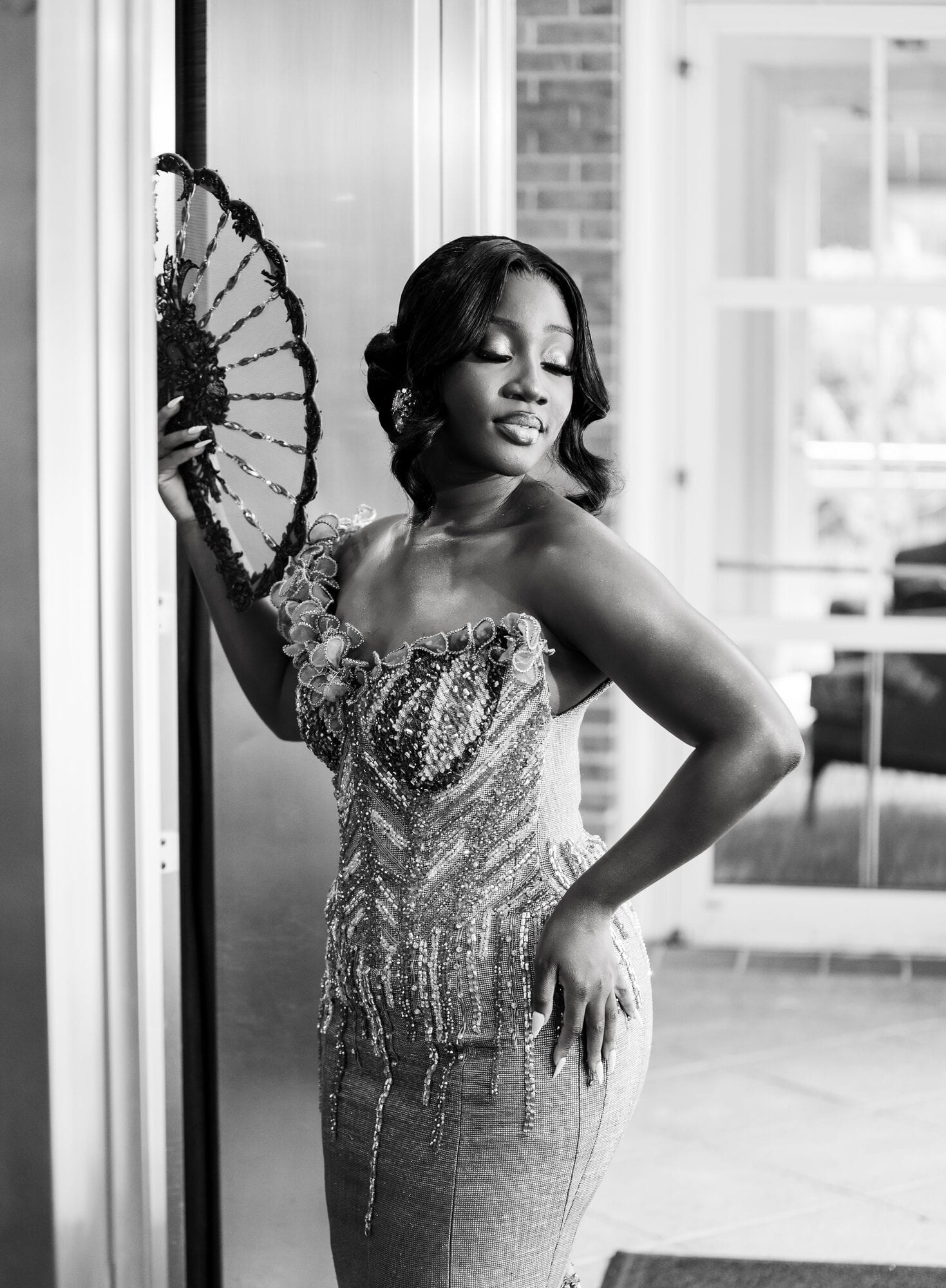 Behind the Fan: Henry & Genevieve's Virginia Wedding · 3