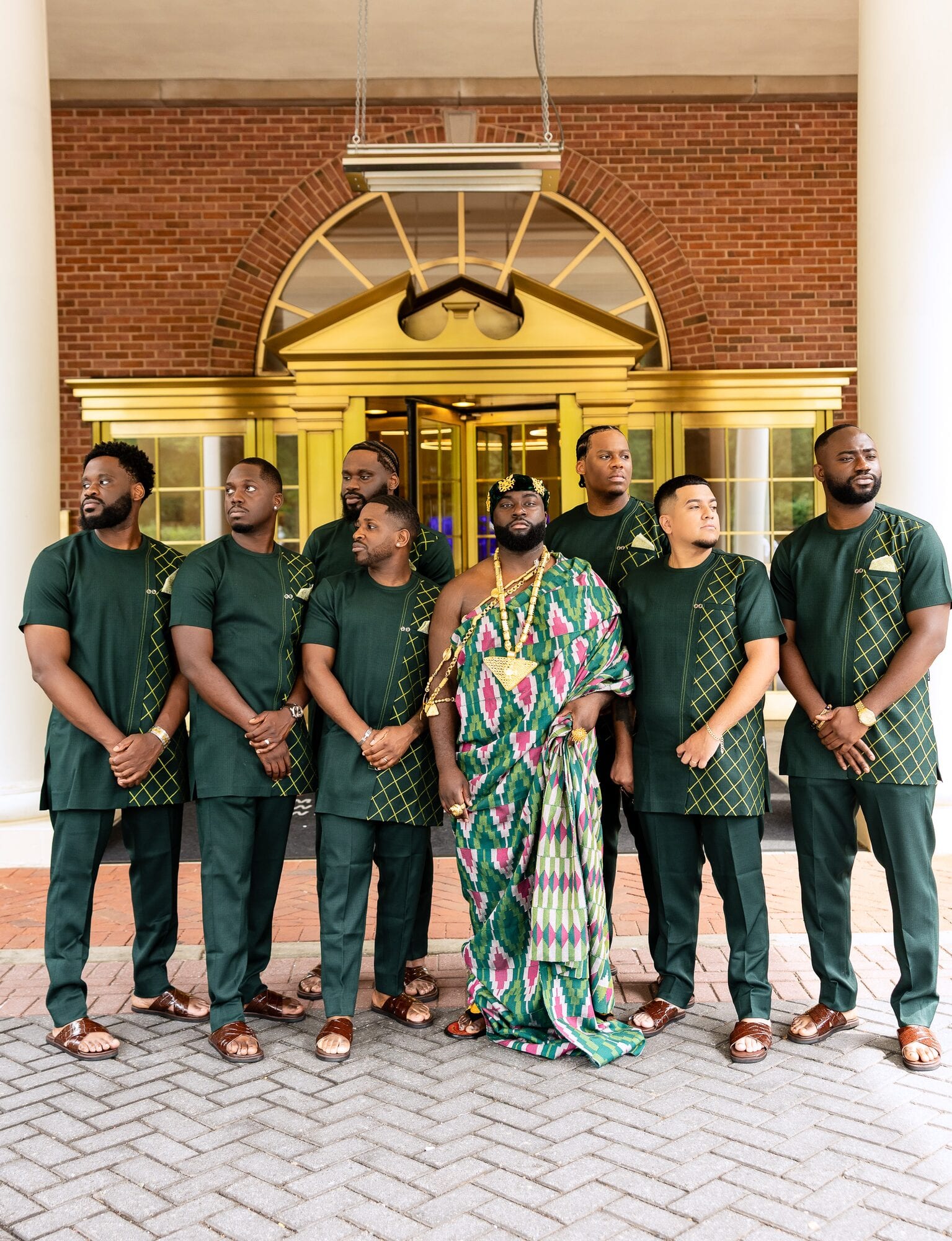 Behind the Fan: Henry & Genevieve's Virginia Wedding · 5