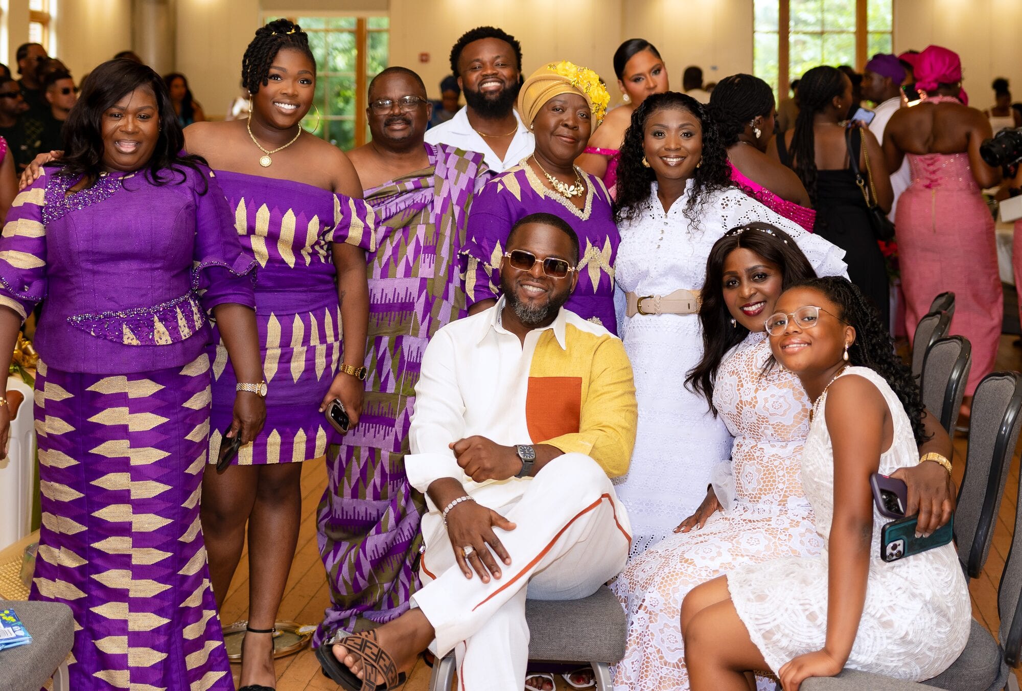 Behind the Fan: Henry & Genevieve's Virginia Wedding · 4