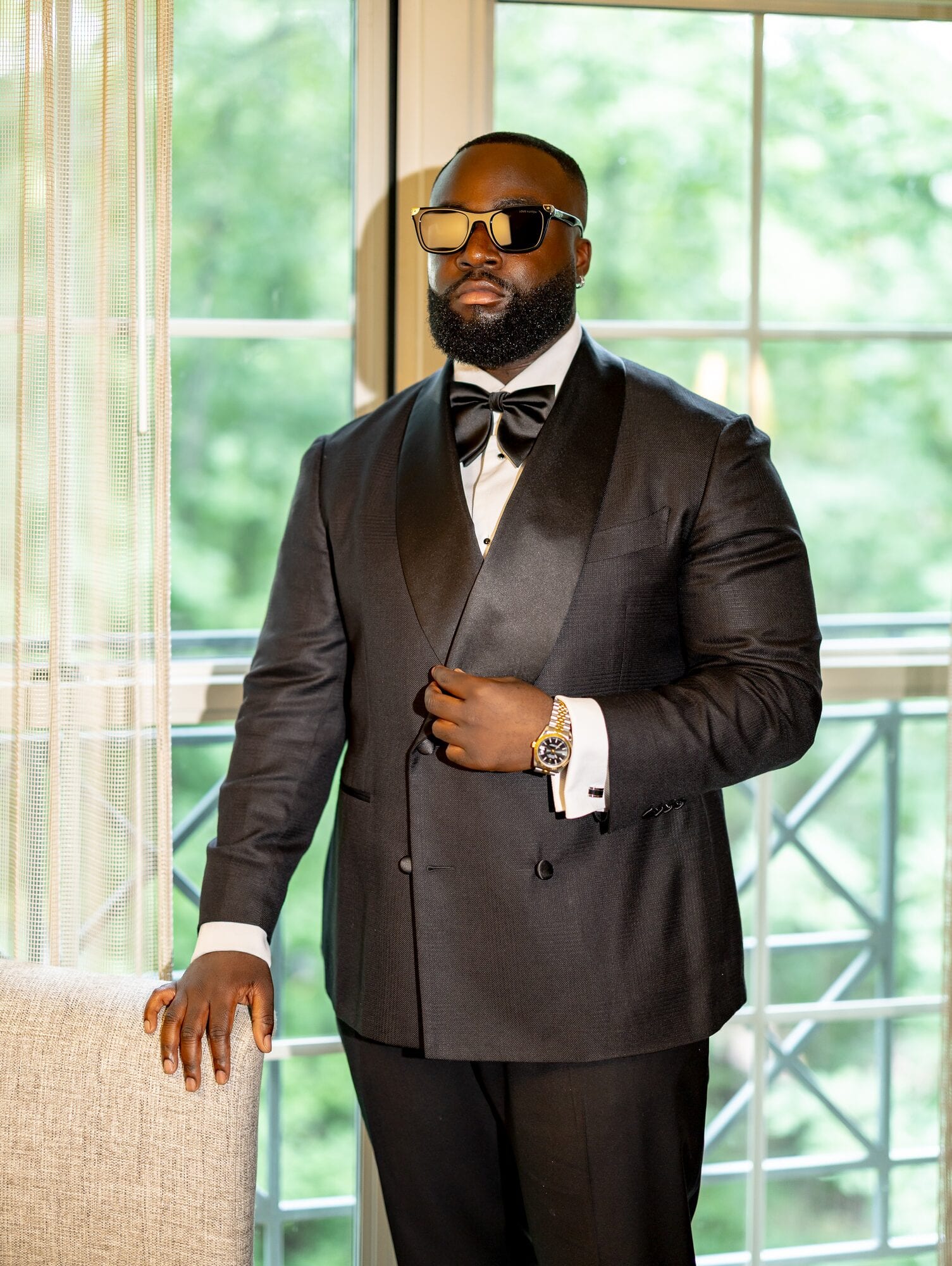 Behind the Fan: Henry & Genevieve's Virginia Wedding · 2