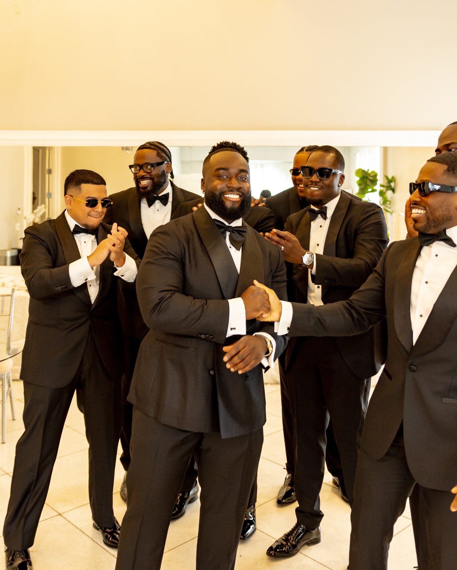 Behind the Fan: Henry & Genevieve's Virginia Wedding · 3