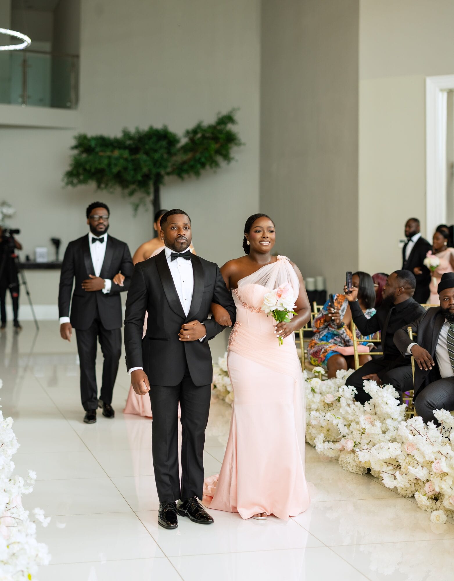 Behind the Fan: Henry & Genevieve's Virginia Wedding · 5