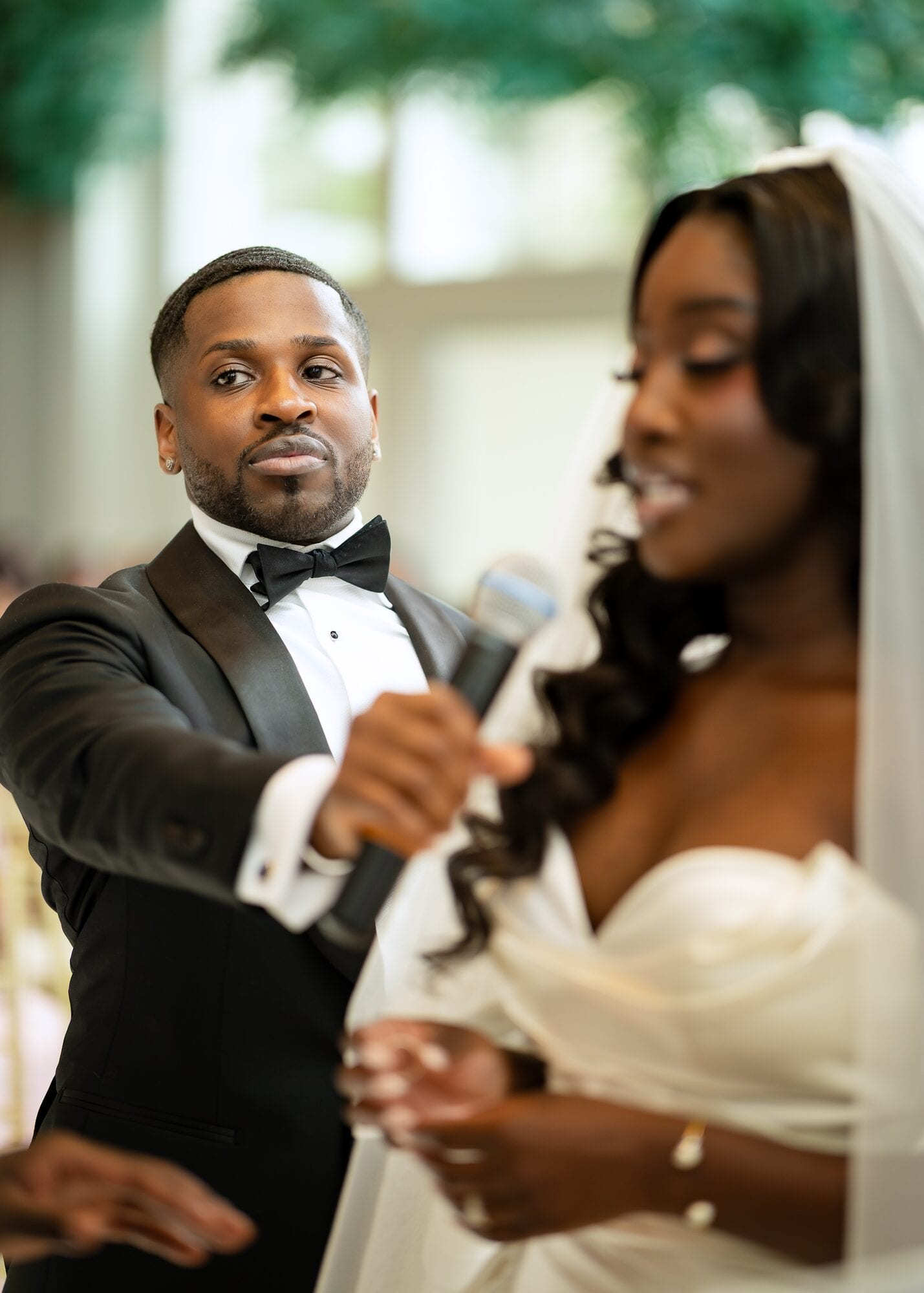 Behind the Fan: Henry & Genevieve's Virginia Wedding · 4