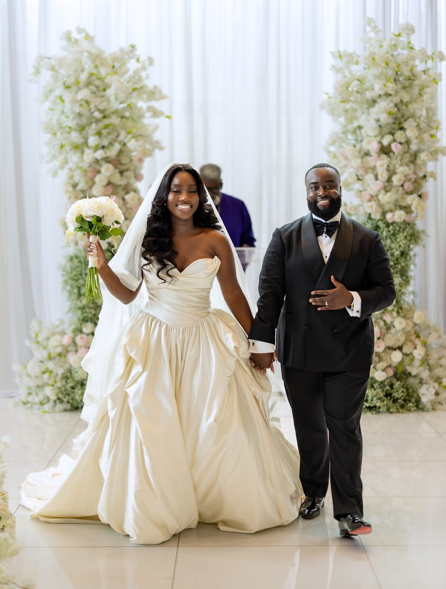 Behind the Fan: Henry & Genevieve's Virginia Wedding · 3