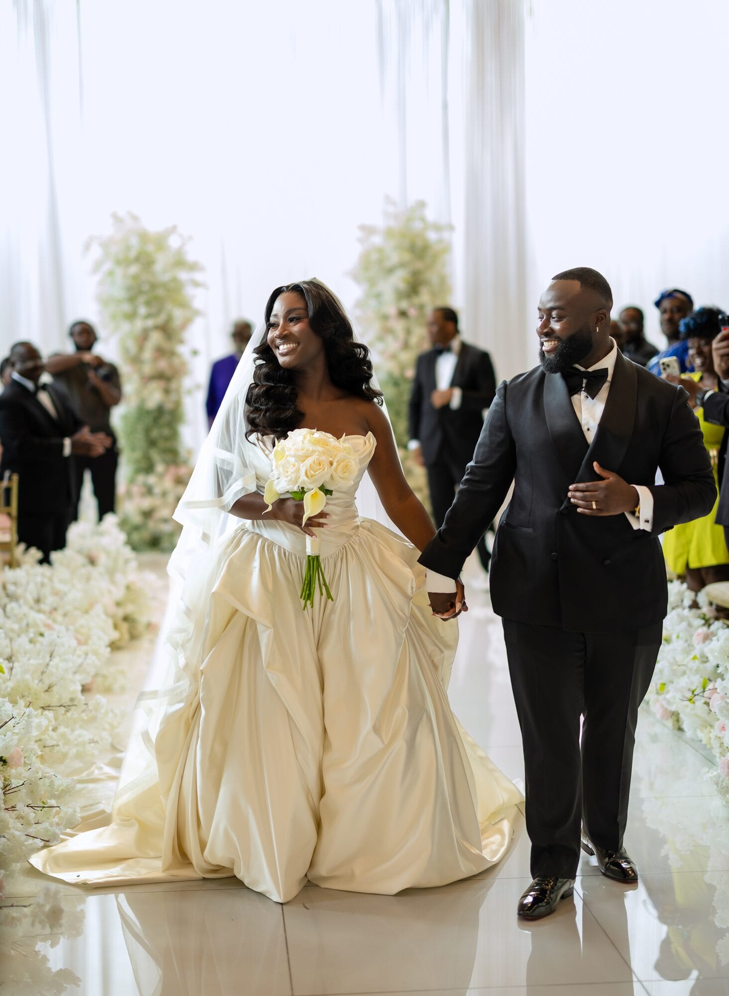 Behind the Fan: Henry & Genevieve's Virginia Wedding · 4