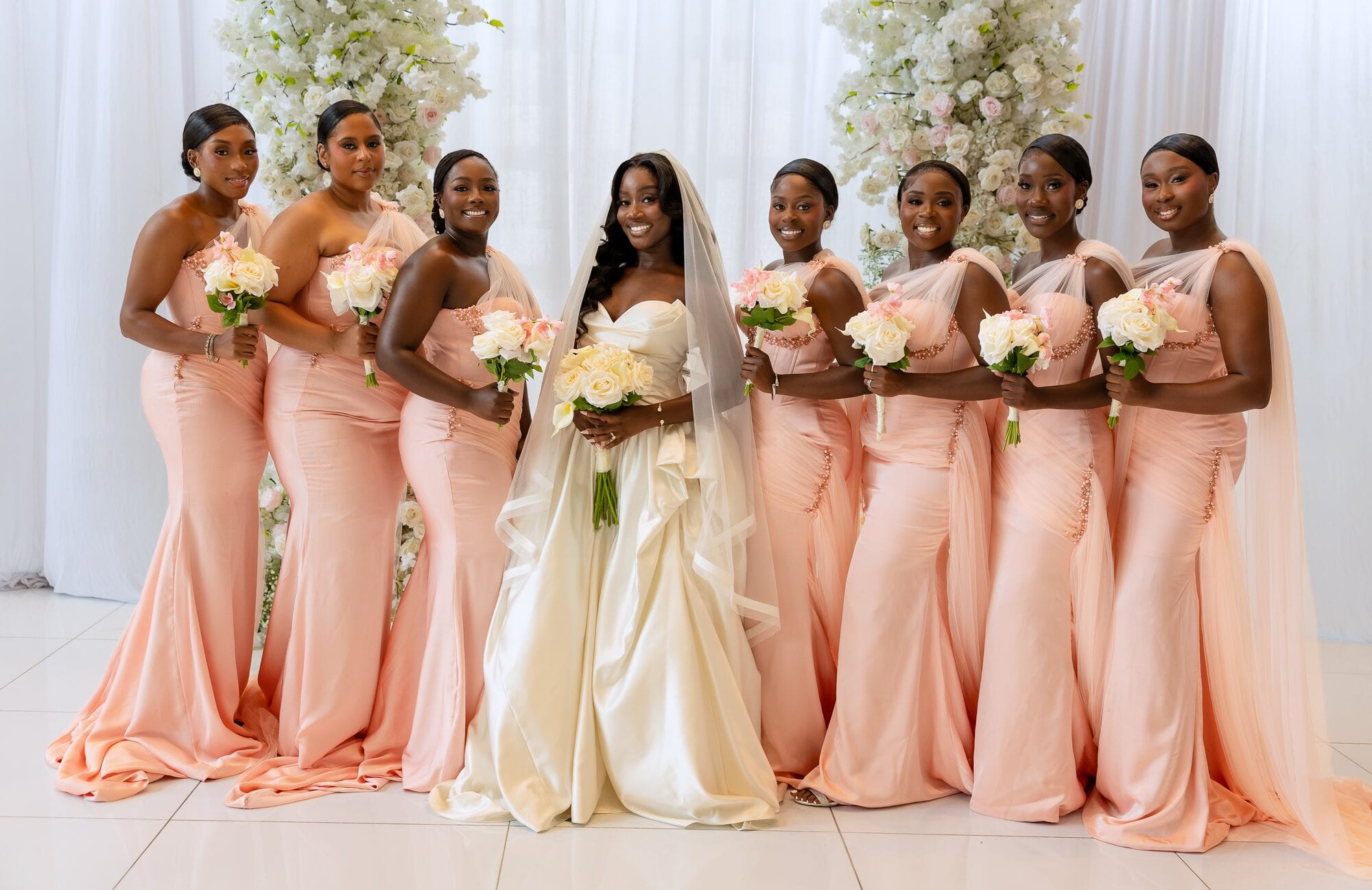 Behind the Fan: Henry & Genevieve's Virginia Wedding · 1