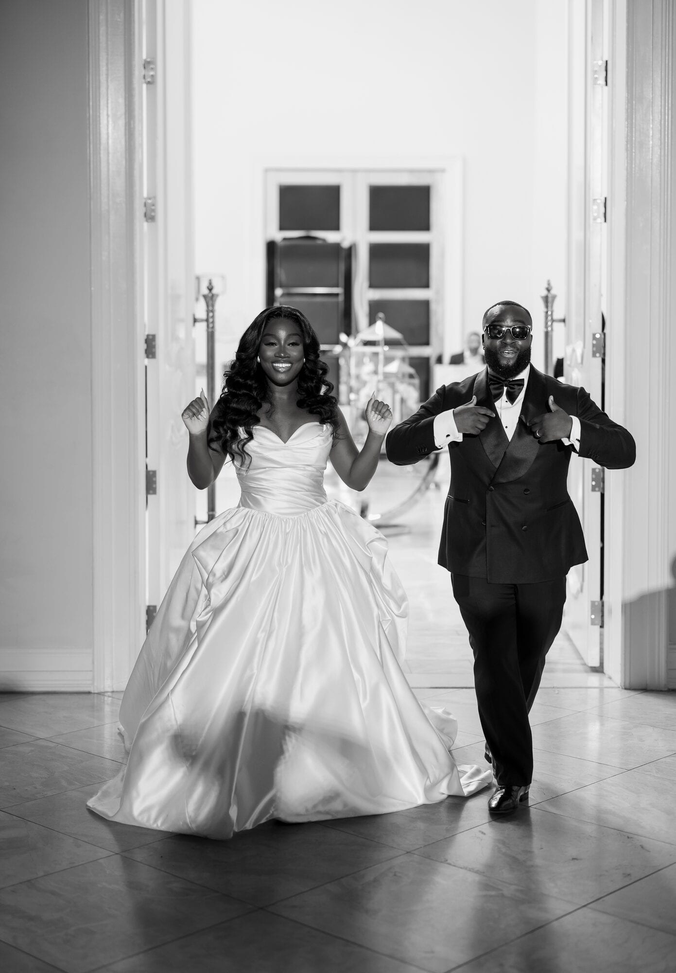 Behind the Fan: Henry & Genevieve's Virginia Wedding · 5