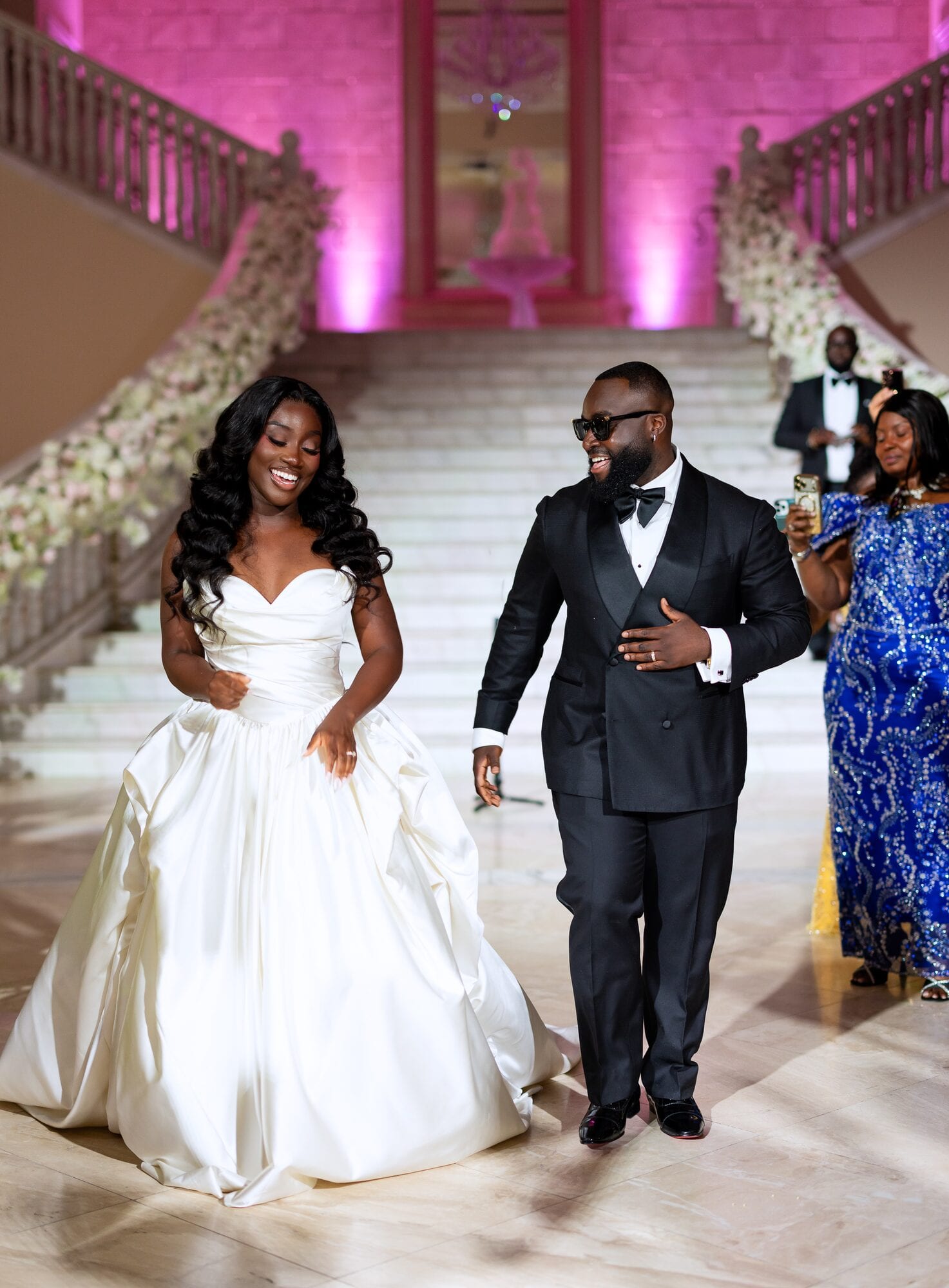 Behind the Fan: Henry & Genevieve's Virginia Wedding · 1