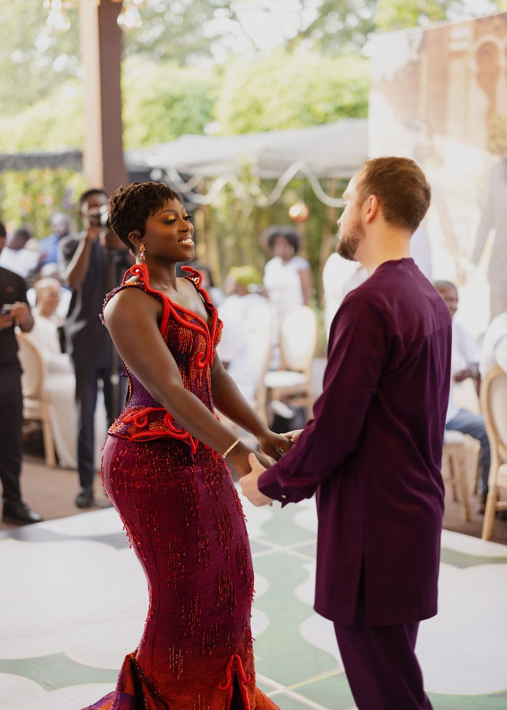 Spencer and Abena's Interracial Love Story